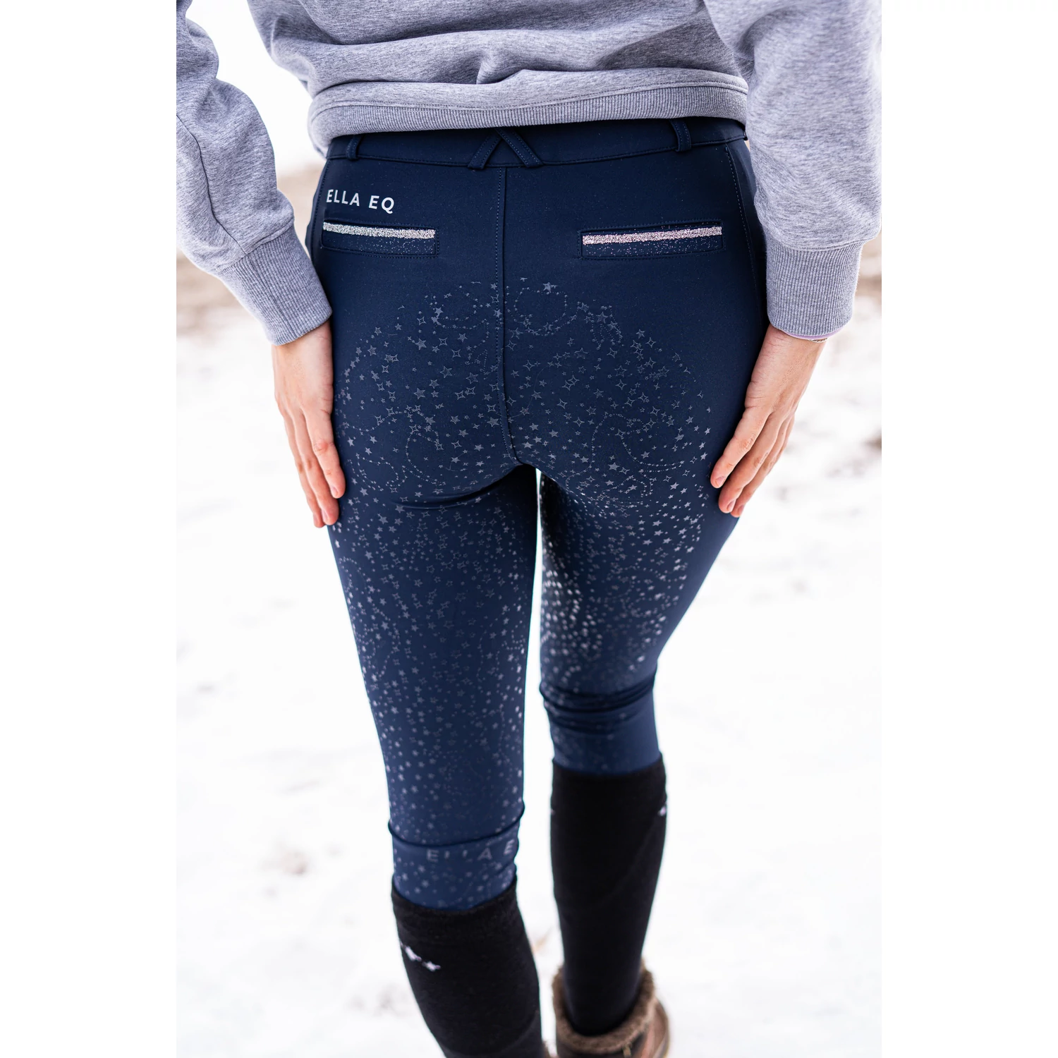 Blue Sparkling Breeches