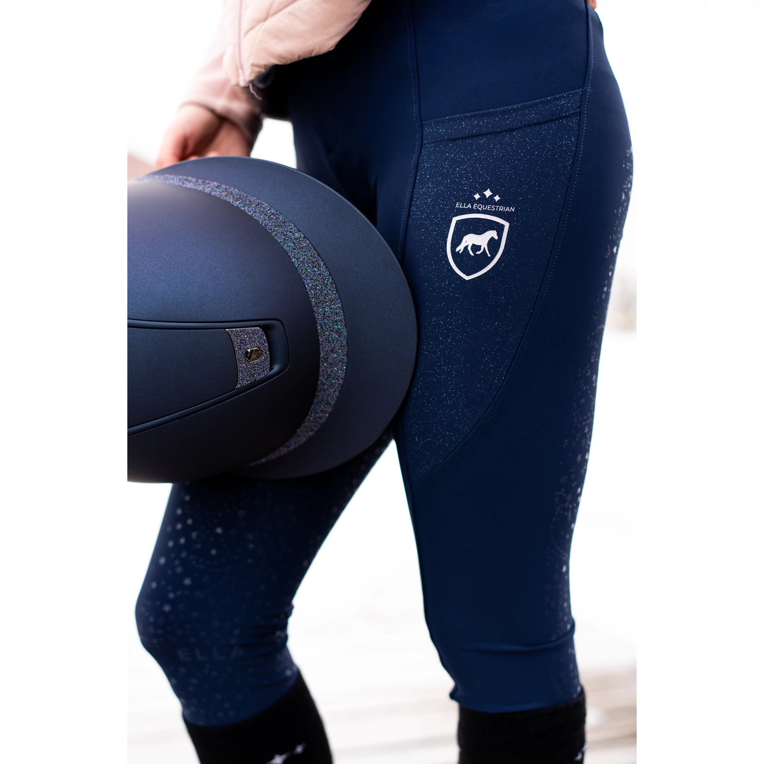 Blue Sparkling Breeches