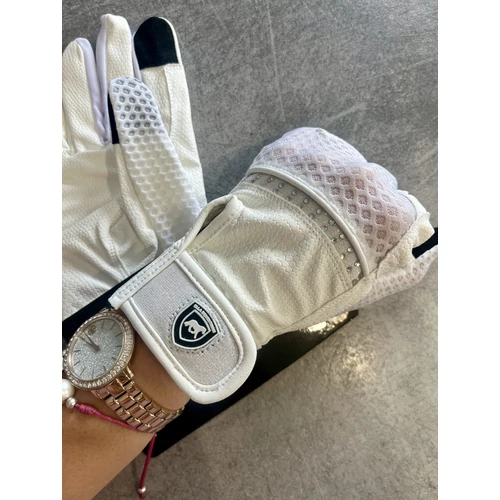 Riding Gloves White