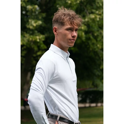 Férfi Mesh Fehér Ing